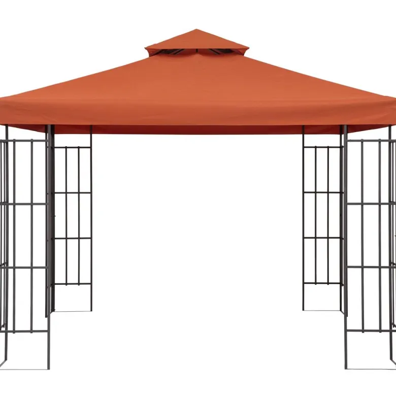 Outsunny Ersatzdach terra Polyester-Mischgewebe B/L: ca. 300x300 cm