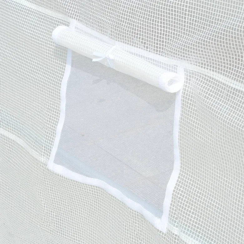 Outsunny Ersatzfolie weiß Polyethylen B/H/L: ca. 300x200x600 cm