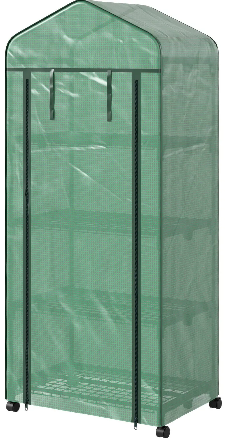 Outsunny Foliengewächshaus B/H/L: ca. 50x160x69 cm