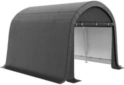 Outsunny Gartenhaus grau B/H/L: ca. 300x300x235 cm