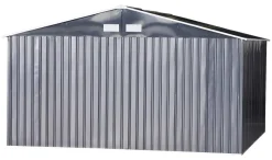 Outsunny Gartenschrank grau Stahl B/H/T: ca. 340x200x382 cm