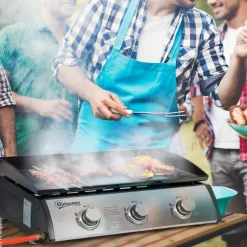 Outsunny Gasgrill Metall B/H/L: ca. 48x21x63 cm