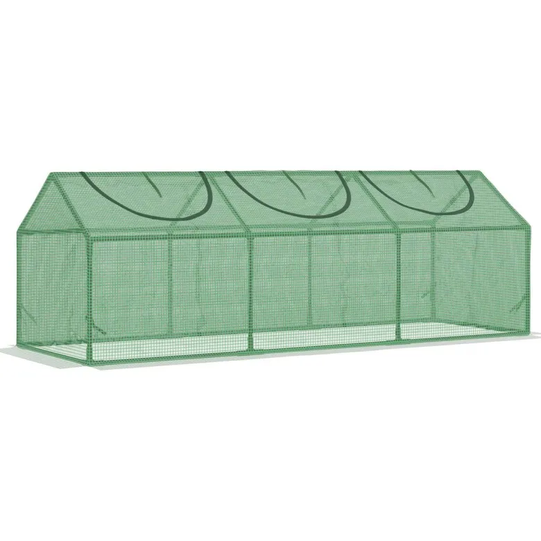 Outsunny Gewächshaus B/H/L: ca. 60x60x180 cm