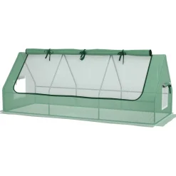 Outsunny Gewächshaus B/H/L: ca. 90x90x240 cm