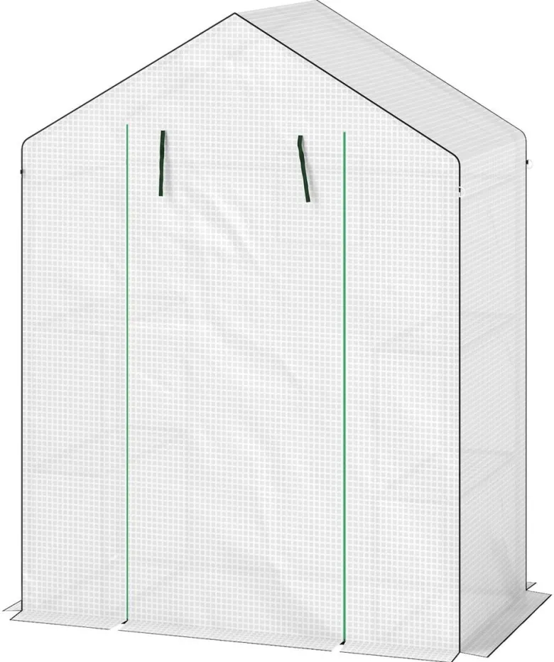 Outsunny Gewächshaus B/H/L: ca. 74x190x143 cm