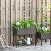 Outsunny Hochbeet B/H/T: ca. 70x72x30 cm