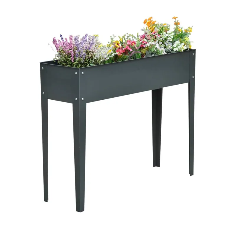 Outsunny Hochbeet B/H/T: ca. 100x80x30 cm