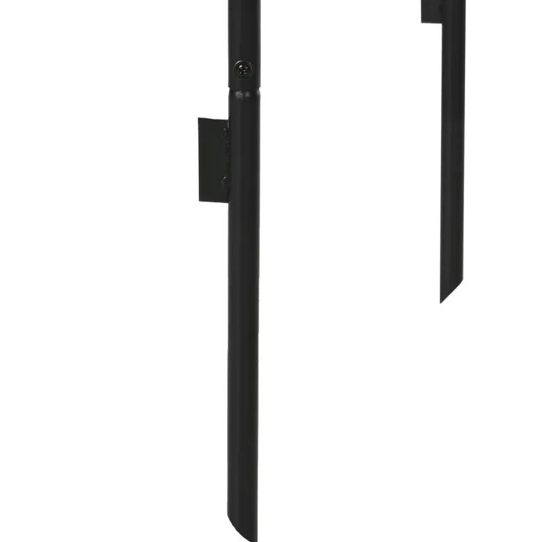 Outsunny Rosenbogen mit Metallrahmen schwarz B/H/L: ca. 40x240x140 cm