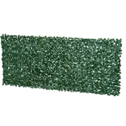 Outsunny Sichtschutzhecke dunkelgrün Stoff H/L: ca. 150x300 cm