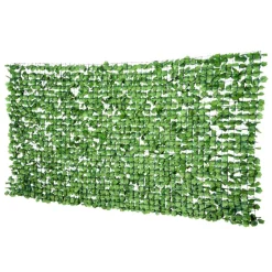 Outsunny Sichtschutzhecke grün Kunststoff H/L: ca. 150x300 cm