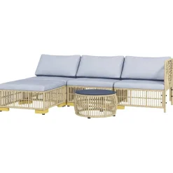 Outsunny Sitzgruppe grau Polyester B/H/L: ca. 73x73x73 cm