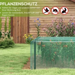Outsunny Tier-Zubehör grün Kunststoff B/H/L: ca. 373x125x62,5 cm
