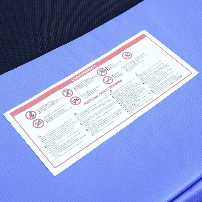 Outsunny Trampolin blau D: ca. 366 cm