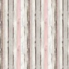 Papiertapete Holzoptik grau rosa B/L: ca. 53x1005 cm