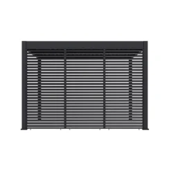 Paragon Outdoor Lamellen-Sichtschutz Grand Tuscan grau Aluminium B/H: ca. 114x234 cm