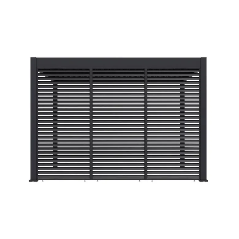 Paragon Outdoor Lamellen-Sichtschutz Grand Tuscan grau Aluminium B/H: ca. 114x234 cm