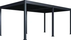 Paragon Outdoor Pergola Grand Tuscan anthrazit Aluminium B/H/L: ca. 599x256x370 cm