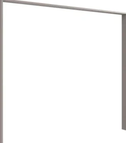 Passepartoutrahmen Saigon Sahara grau B/H/T: ca. 228x213x12 cm