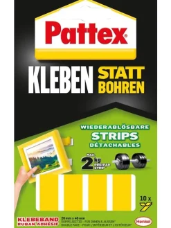 Pattex Klebestrip Kleben statt Bohren 10 tlg.