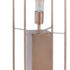 Paul Neuhaus Stehlampe PN766-90 messing Metall B/H/L: ca. 20x99x20 cm E27 1 Brennstellen