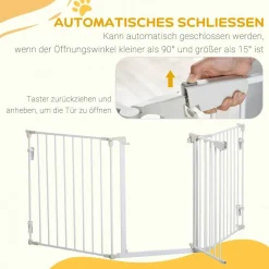 PawHut Absperrgitter