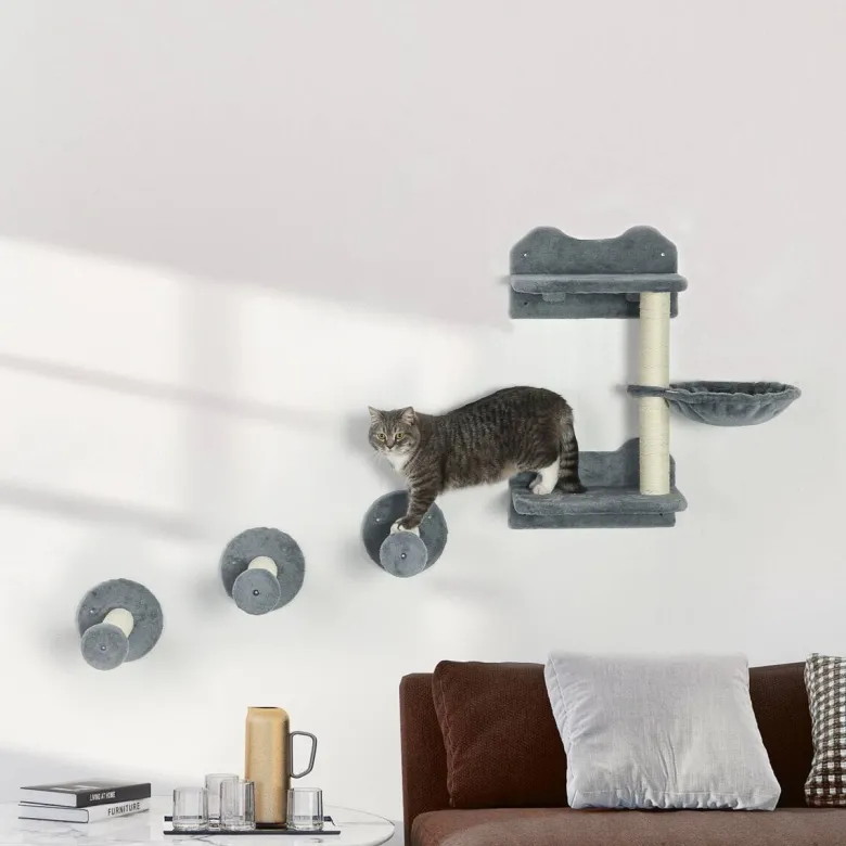 PawHut Fitness-Zubehör grau Edelstahl B/H/L: ca. 28x40x73 cm
