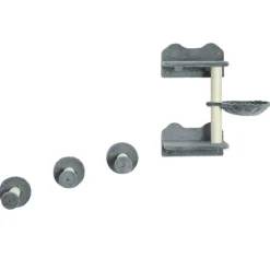 PawHut Fitness-Zubehör grau Edelstahl B/H/L: ca. 28x40x73 cm