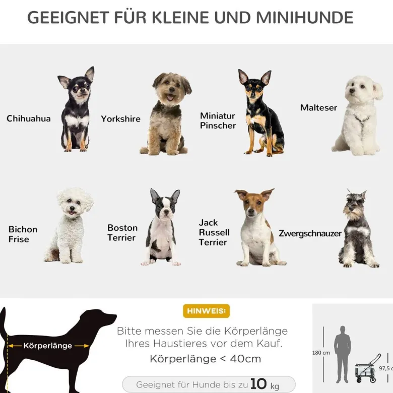 PawHut Hunde-Zubehör grau Edelstahl B/H/L: ca. 58x81x97,5 cm