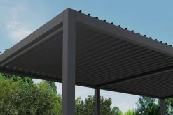 Pergola anthrazit Aluminium B/H/L: ca. 589x300x254,5 cm