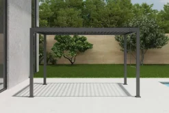 Pergola anthrazit Aluminium B/H/L: ca. 300x254,5x393 cm