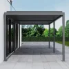 Pergola anthrazit Aluminium B/H/L: ca. 296x247x583 cm