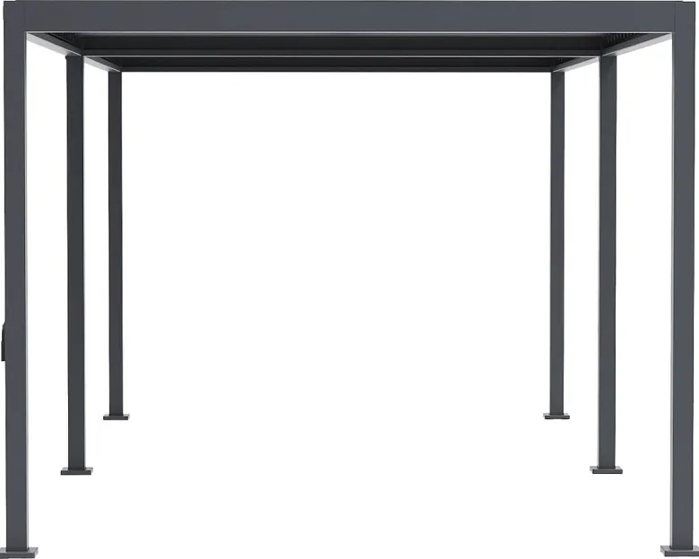 Pergola anthrazit Aluminium B/H/L: ca. 296x247x583 cm