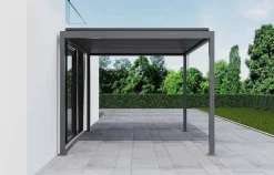 Pergola anthrazit Stahl B/H/L: ca. 296x247x389 cm