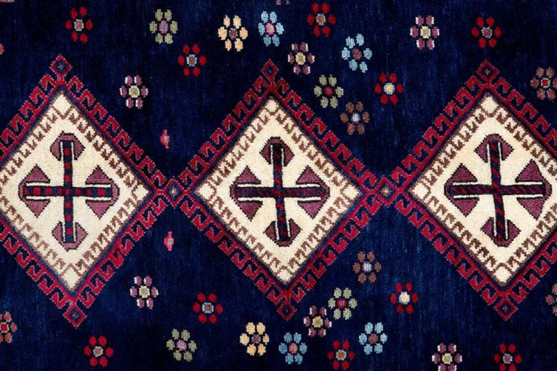 PersaTepp Teppich Afshar beige B/H/L: ca. 165x1x210 cm