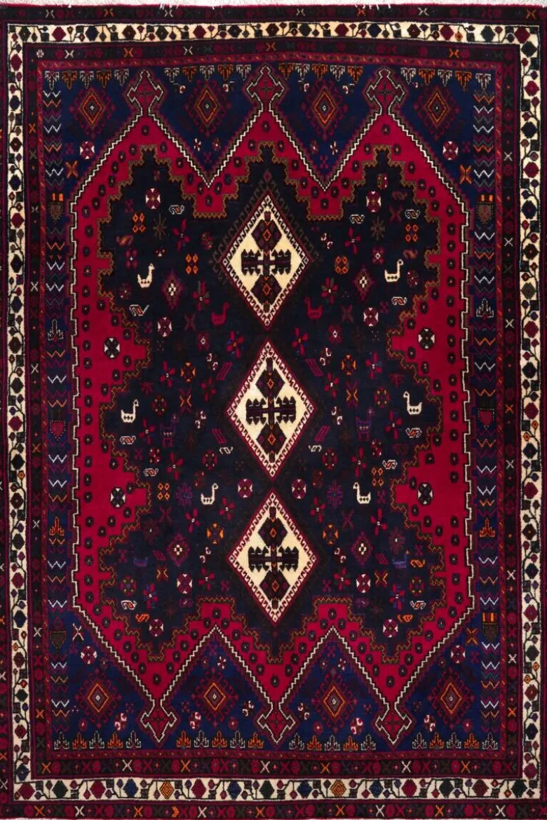 PersaTepp Teppich Afshar beige B/H/L: ca. 160x1x230 cm
