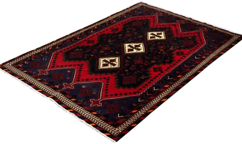 PersaTepp Teppich Afshar beige B/H/L: ca. 162x1x233 cm