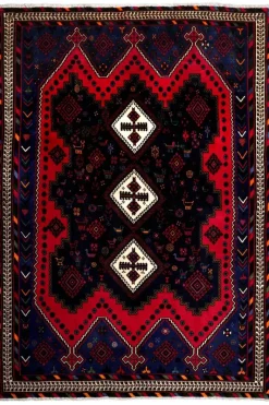 PersaTepp Teppich Afshar beige B/H/L: ca. 162x1x233 cm