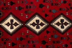 PersaTepp Teppich Afshar rot B/H/L: ca. 163x1x234 cm