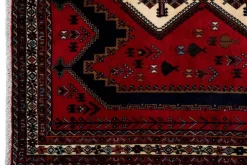 PersaTepp Teppich Afshar rot B/H/L: ca. 163x1x234 cm