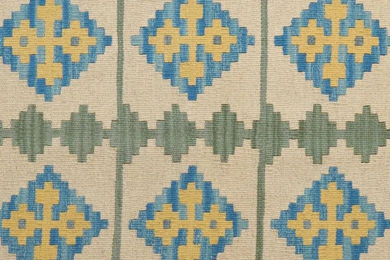 PersaTepp Teppich Kelim Gashgai blau B/H/L: ca. 117x1x172 cm