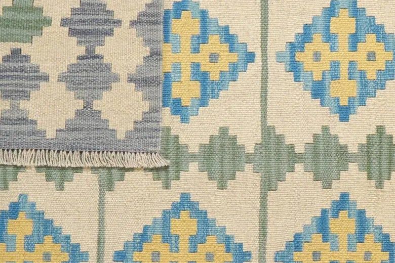 PersaTepp Teppich Kelim Gashgai blau B/H/L: ca. 117x1x172 cm