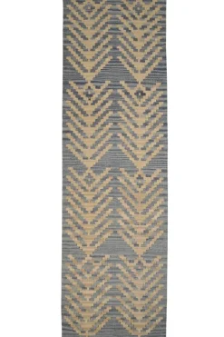 PersaTepp Teppich Kelim Gashgai grau B/H/L: ca. 61x1x209 cm