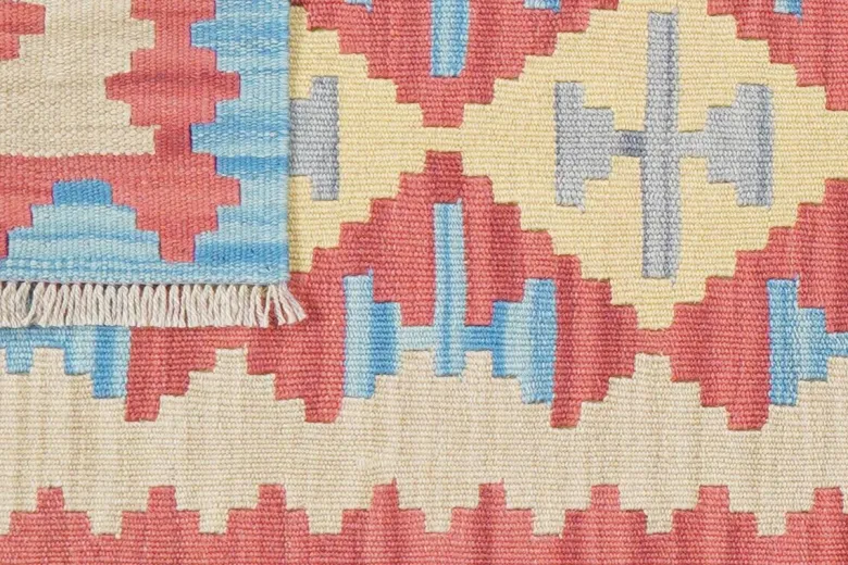 PersaTepp Teppich Kelim Gashgai rot B/H/L: ca. 58x1x189 cm