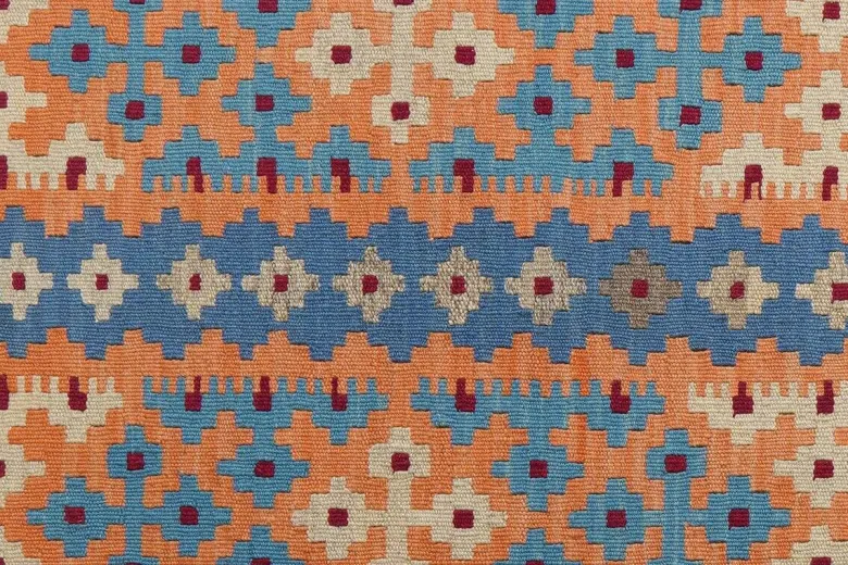 PersaTepp Teppich Kelim Gashgai blau B/H/L: ca. 84x1x134 cm