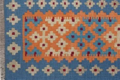 PersaTepp Teppich Kelim Gashgai blau B/H/L: ca. 84x1x134 cm
