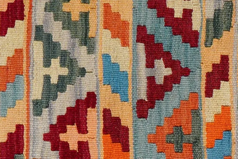 PersaTepp Teppich Kelim Gashgai bunt B/H/L: ca. 62x1x86 cm