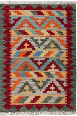 PersaTepp Teppich Kelim Gashgai bunt B/H/L: ca. 62x1x86 cm