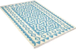 PersaTepp Teppich Kelim Gashgai blau B/H/L: ca. 109x1x145 cm
