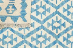 PersaTepp Teppich Kelim Gashgai blau B/H/L: ca. 109x1x145 cm