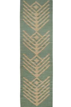PersaTepp Teppich Kelim Gashgai grün B/H/L: ca. 57x1x190 cm